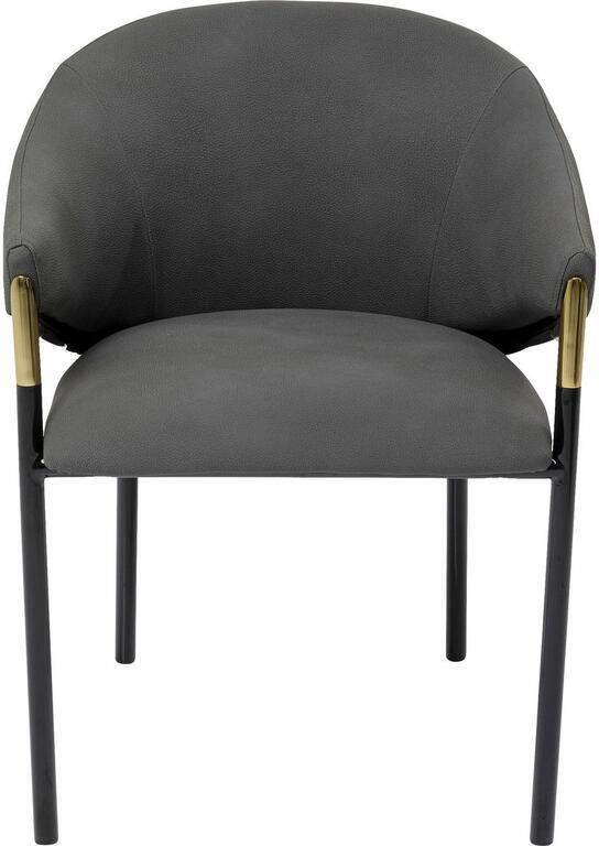 Kare Design Stoel met armleuningen Boulevard grijs