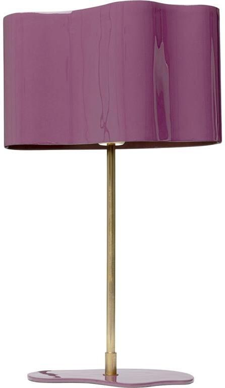Kare Design Tafellamp Cloudy paars