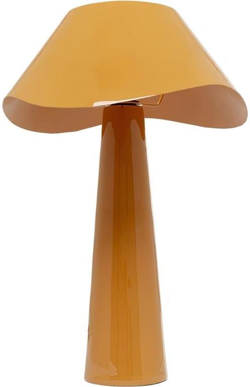 Kare Design Tafellamp Cloudy Round oranje