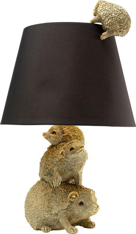 Kare Design Tafellamp goud egel