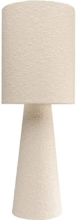 Kare Design Tafellamp Marleen Boucle 60cm beige