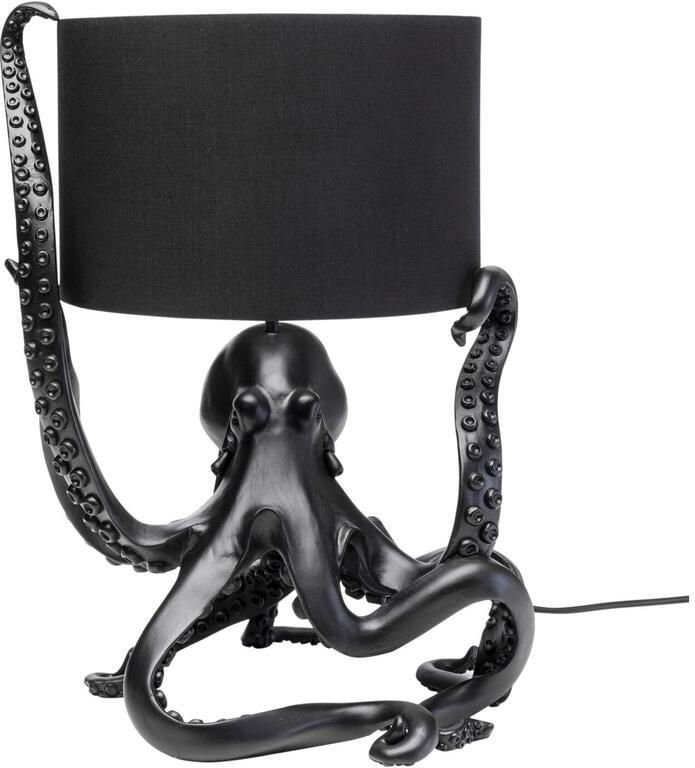 Kare Design Tafellamp octopus zwart