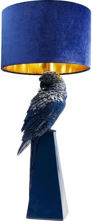 Kare Design Tafellamp papegaai blauw