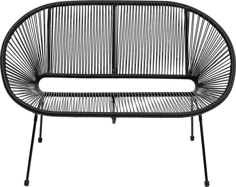 Kare Design Tuinbank Acapulco zwart