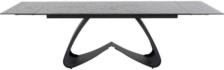 Kare Design Uitschuifbare Eettafel Bellagio 180x95cm zwart