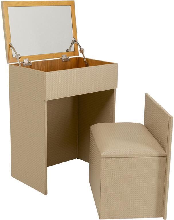 Kare Design Venezia make-up tafel en kruk koffer