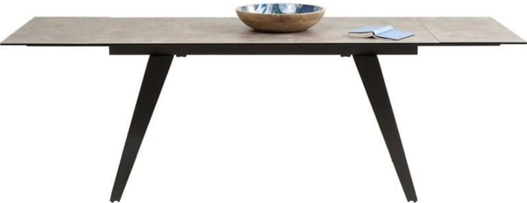 Kare Design Verlengbare Tafel Amsterdam 160|240 Cm Keramiek Grijs