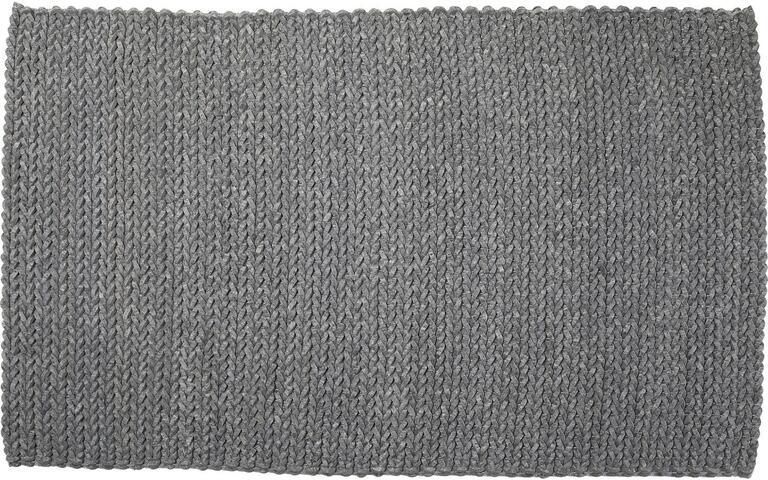 Kare Design Vloerkleed Treccia 240x170cm grijs