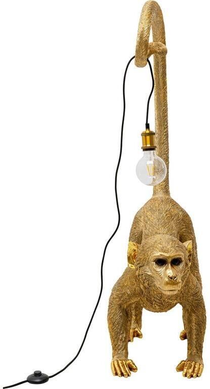Kare Design Vloerlamp aap 120cm goud