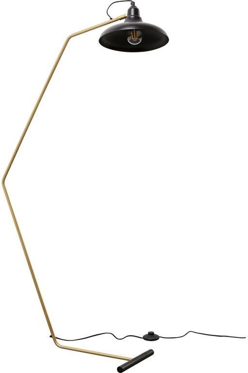 Kare Design Vloerlamp Doro 130cm zwart