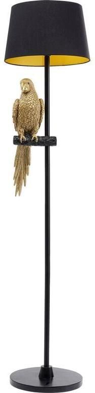 Kare Design Vloerlamp papegaai 176cm goud