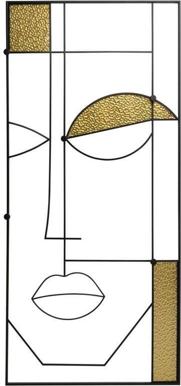 Kare Design Wand Kapstok Art Face man 200x90cm