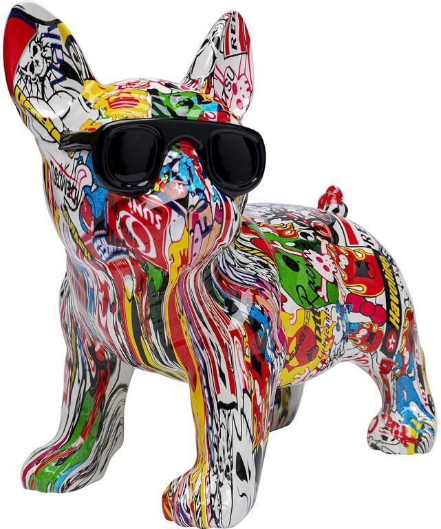 Kare Design Woonaccessoires bulldog graffiti zonnebril