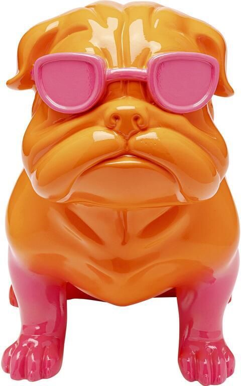 Kare Design Woonaccessoires Fashion bulldog 37cm roze