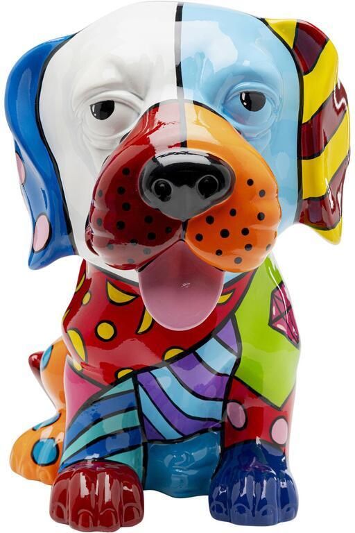 Kare Design Woonaccessoires hond patchwork 35cm