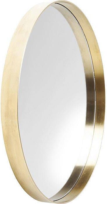Kare Design Spiegel Curve MO Brass Ø60cm