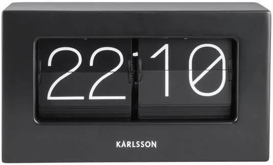 Karlsson Boxed Flip Tafel- Wandklok