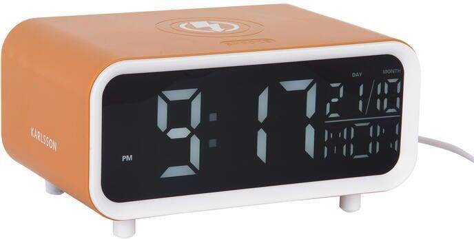 Karlsson Alarm Clock Chunky LED w. Phone Charger