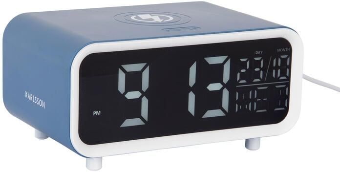 Karlsson Alarm Clock Chunky LED w. Phone Charger