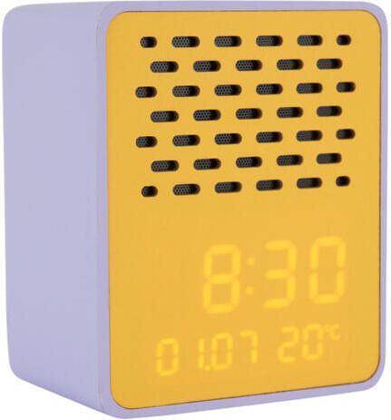 Karlsson Alarm Clock Funky Vibes Blue Tooth Speaker