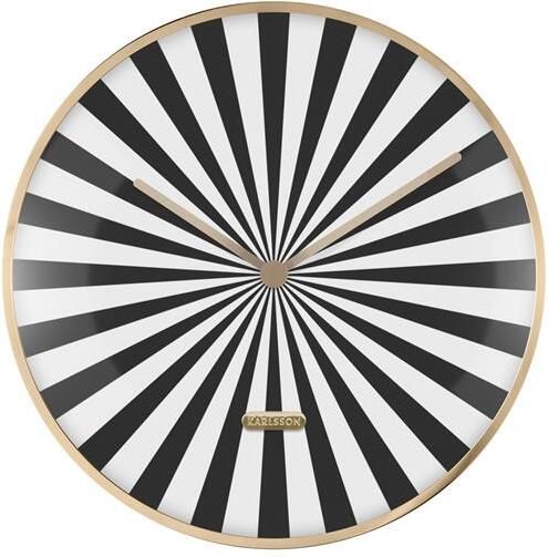 Karlsson Wall Clock Candy Swirl Dome