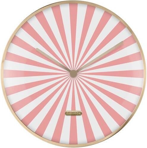 Karlsson Wall Clock Candy Swirl Dome