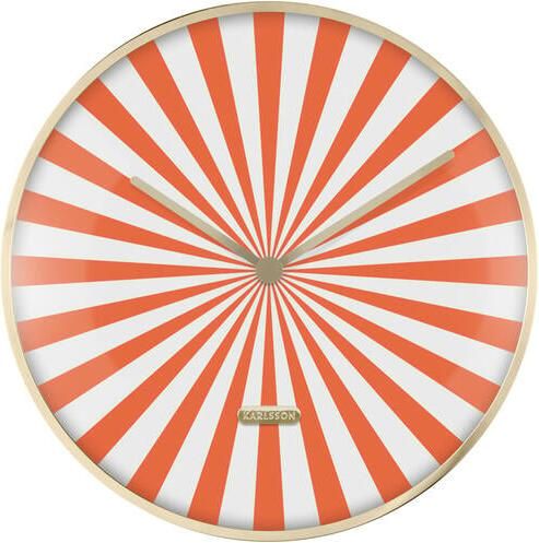 Karlsson Wall Clock Candy Swirl Dome