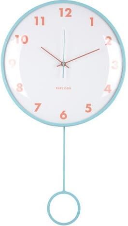 Karlsson Wall Clock Cheeky Dome Pendulum
