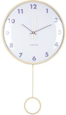 Karlsson Wall Clock Cheeky Dome Pendulum