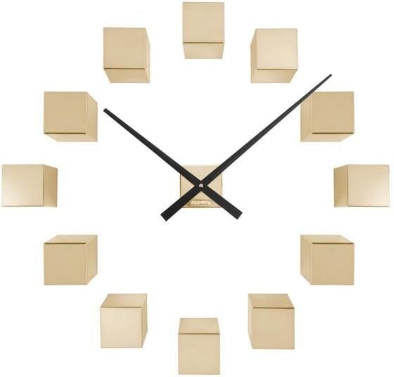Karlsson Wall Clock DIY Cubic Metallic