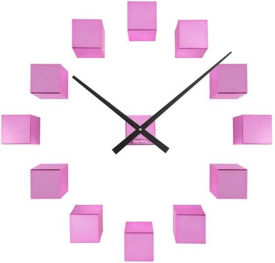 Karlsson Wall Clock DIY Cubic Metallic