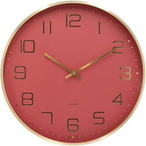 Karlsson Wall Clock Elegance Glow