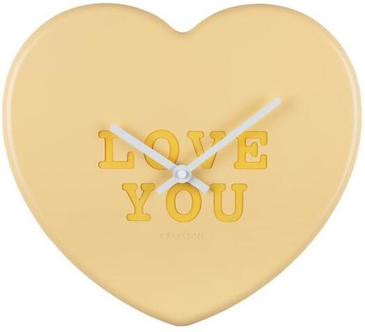 Karlsson Wall Clock Heart Candy