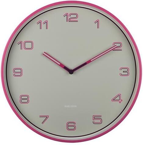 Karlsson Wall Clock Lined Numbers
