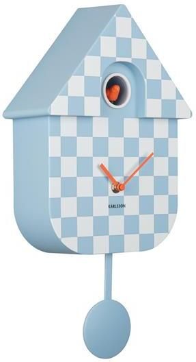 Karlsson Wall Clock Modern Cuckoo Checker