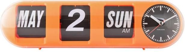 Karlsson Wall Clock Tube Flip