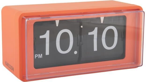 Karlsson Wall|Table Clock Retro Boxed Flip