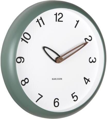 Karlsson Wandklok Bella Jungle groen 4.2x30x30cm