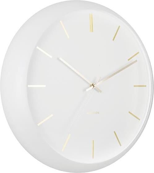 Karlsson Wandklok Globe ø40cm Wit Rond - Foto 2