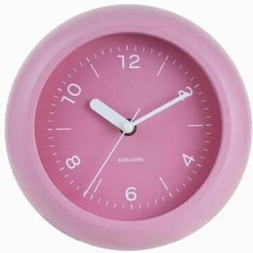 Karlsson Wandklok Slope Lichtroze Ø20cm