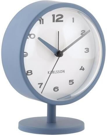 Karlsson Wekker Brisk Dome Klassiek blauw 6.5x11x13.8cm
