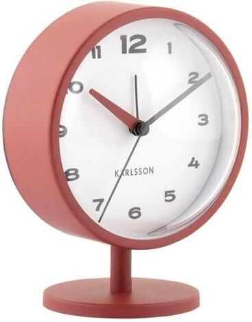 Karlsson Wekker Brisk Dome Rode oker 6.5x11x13.8cm