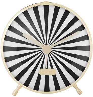 Karlsson Wekker Candy Swirl Zwart 12.5x3.7x12.5cm