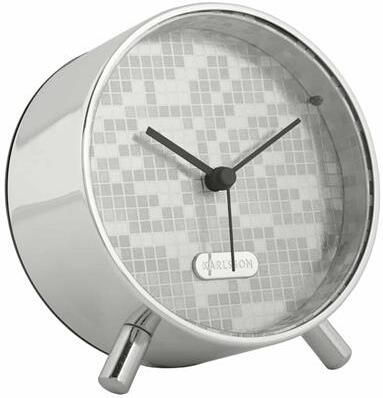 Karlsson Wekker Disco Zilver Ø11cm