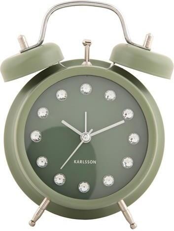 Karlsson Wekker Glam Diamonds Groen 11.8x5.7x17cm