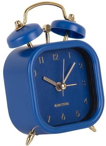 Karlsson Wekker Metallic Glam Vierkant Donkerblauw