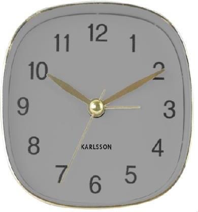 Karlsson Wekker Travel Vierkant Muisgrijs