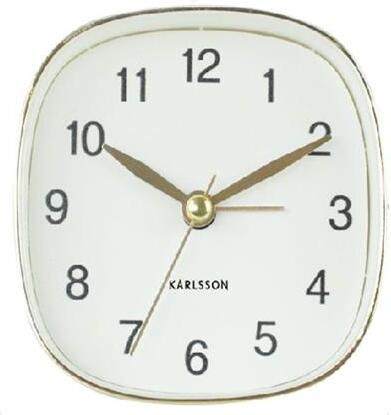 Karlsson Wekker Travel Vierkant Wit