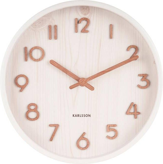 Karlsson Pure Wandklok Ø 22 cm - Foto 1