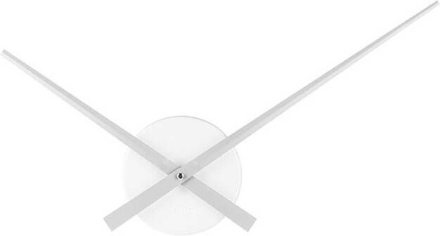 Karlsson Wandklok Little Big Time Mini alu Zilver Ø44cm - Foto 1